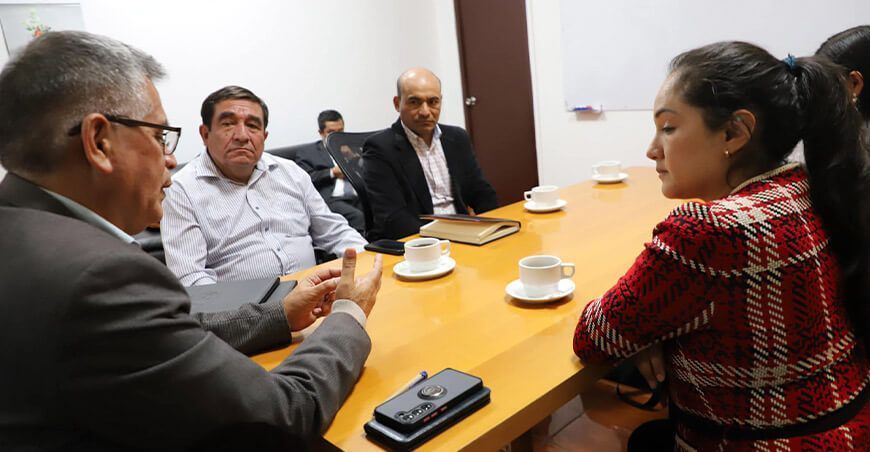 Suscriben convenio para mejorar la calidad de la actividad agraria en Pomahuaca INIA Cajamarca Perú