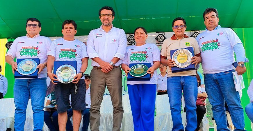 Midagri reconoce a productores de Ucayali como “Héroes del Campo”