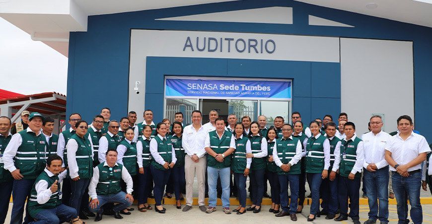 Inauguran nueva sede del Senasa para beneficio del sector agropecuario de Tumbes