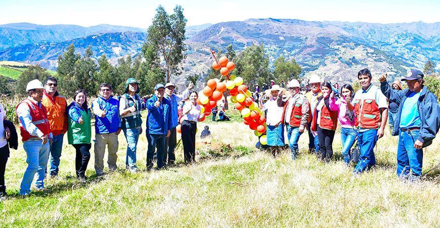 Inician construcción de canal de riego en el distrito de Curgos La Libertad Perú