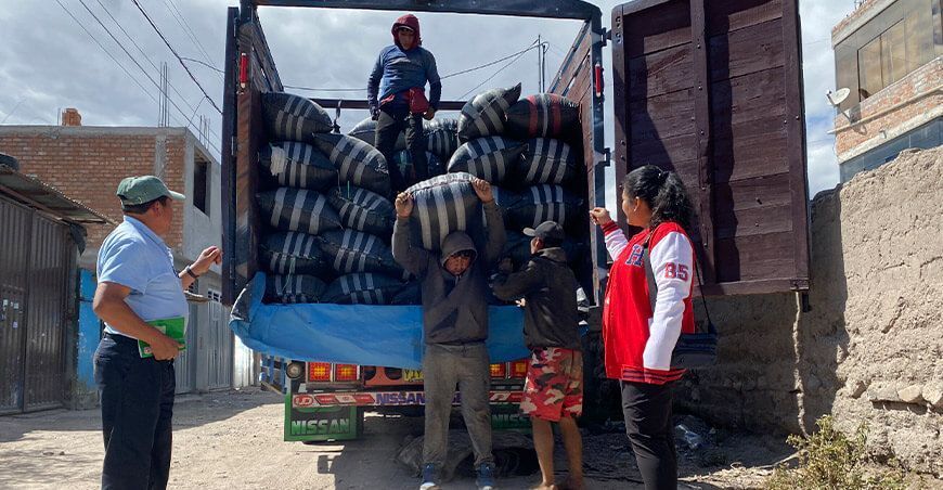 Productores del Vraem vendieron 40 toneladas de café por S/500 000