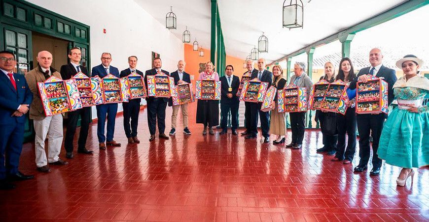 Embajadores de la Unión Europea impulsan inversión y desarrollo económico en Ayacucho