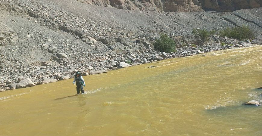 ANA articula acciones ante afectación del río Tambo por actividad minera ANA Moquegua Perú