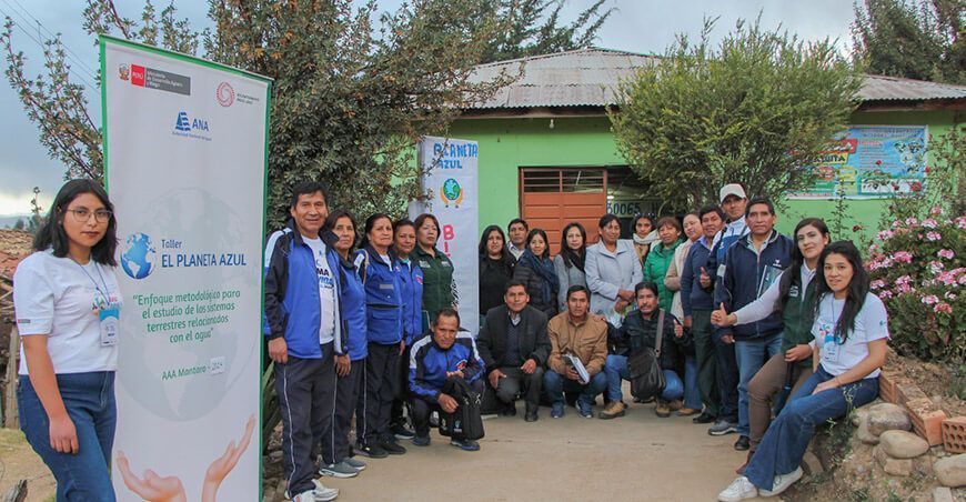 Docentes participaron en taller para conocer los usos de agua en la subcuenca Cunas en Junín ANA Perú