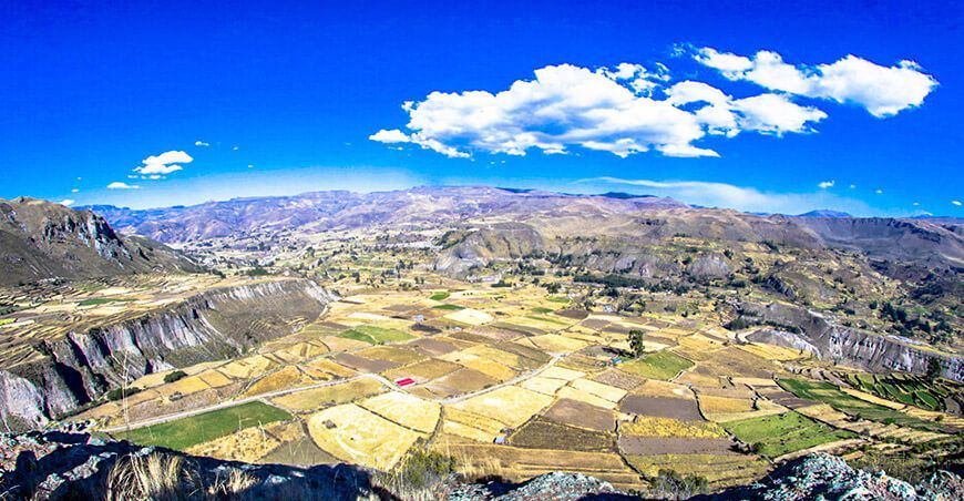 áreas agrícolas Caylloma Arequipa Perú