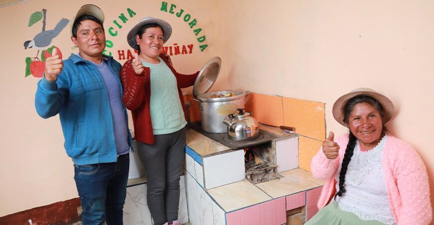 cocinas mejoras Haku Wiñay Foncodes productores zonas altoandinas Perú