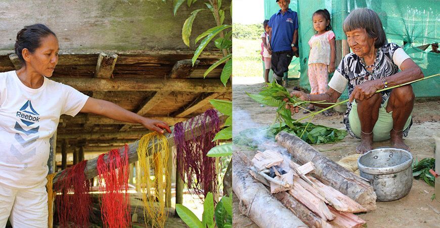 Los conocimientos del pueblo Yagua sobre tintes vegetales han sido declarados Patrimonio Cultural de la Nación