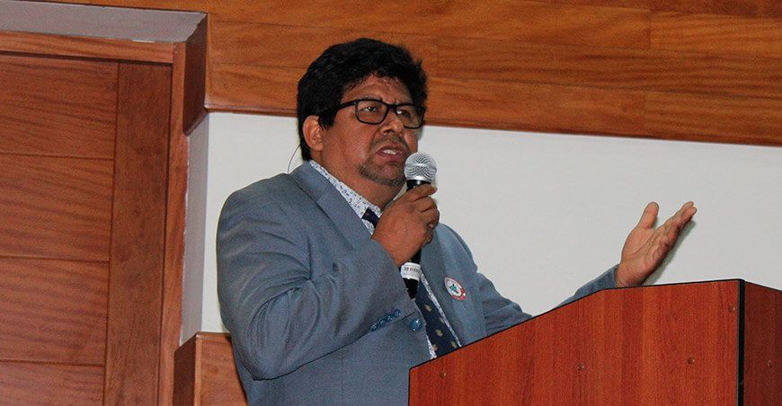 Dr. Edwin Mellisho Salas, jefe del Banco Nacional de Semen.