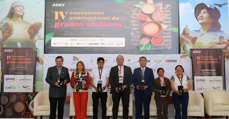 Expo Perú los Andes venta de quinua peruana