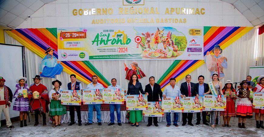Abancay te invita a disfrutar de la XXXVII Feria San Antonio Apurímac Perú