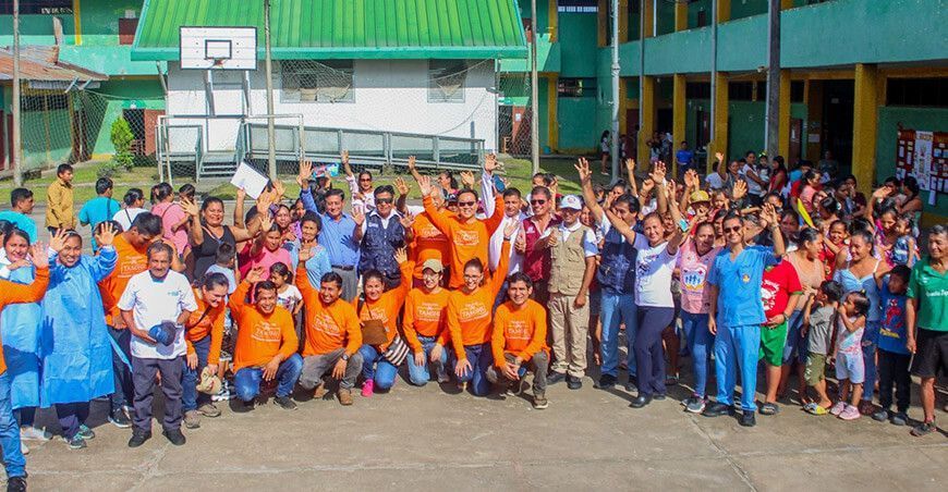 Tamshi y Geresa realizaron campaña integral de salud infantil en Loreto