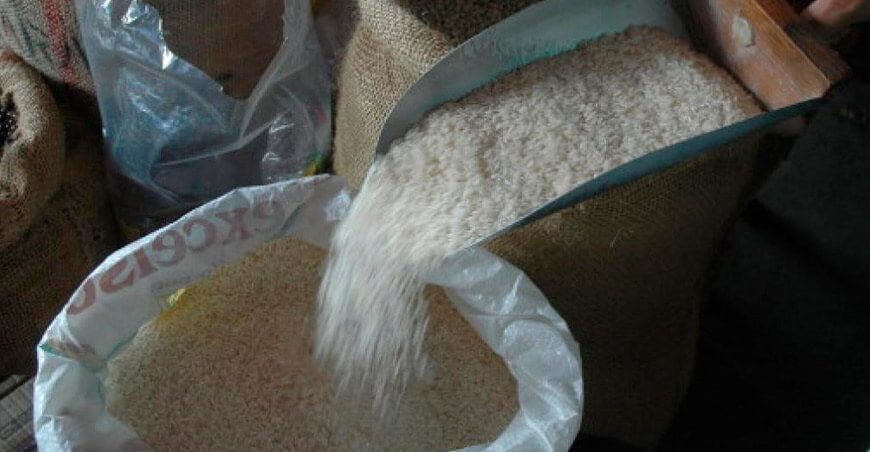 importación de arroz precios de referencia