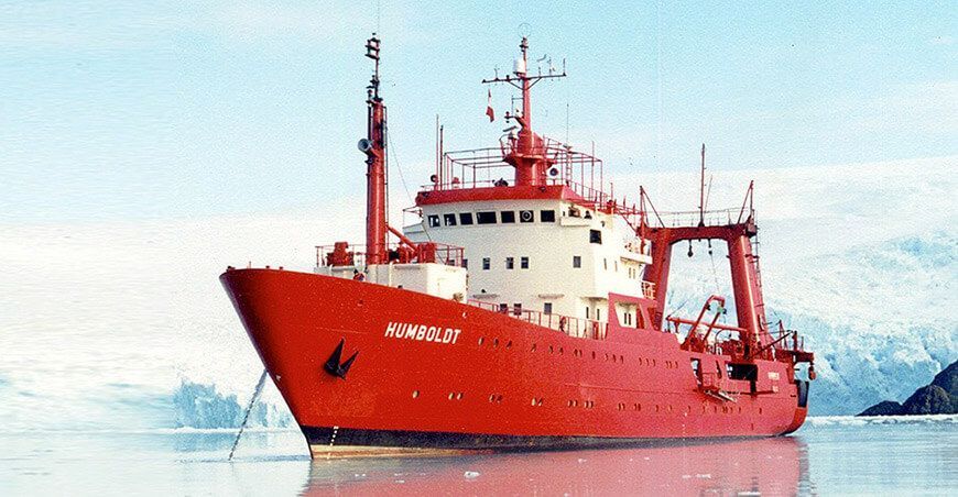 mantenimiento del buque Humboldt