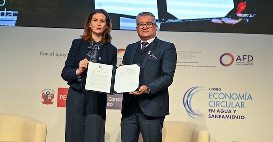 Ministerios del Ambiente y de Vivienda impulsan Hoja de Ruta de Economía Circular en agua potable y saneamiento
