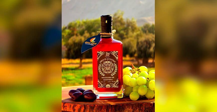 nueva e innovadora creación de Olive Corp es el macerado de aceituna “Adrián de Santisteban”, el primero en el Perú