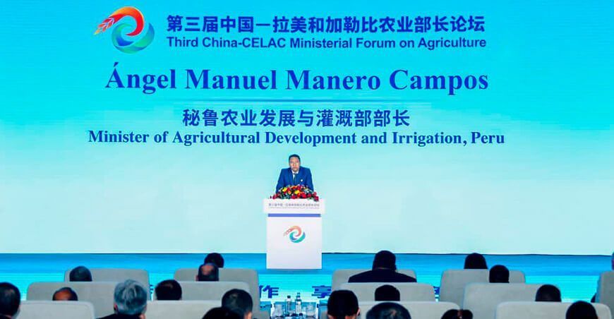 Perú y China refuerzan su relación de cooperación en materia agrícola
