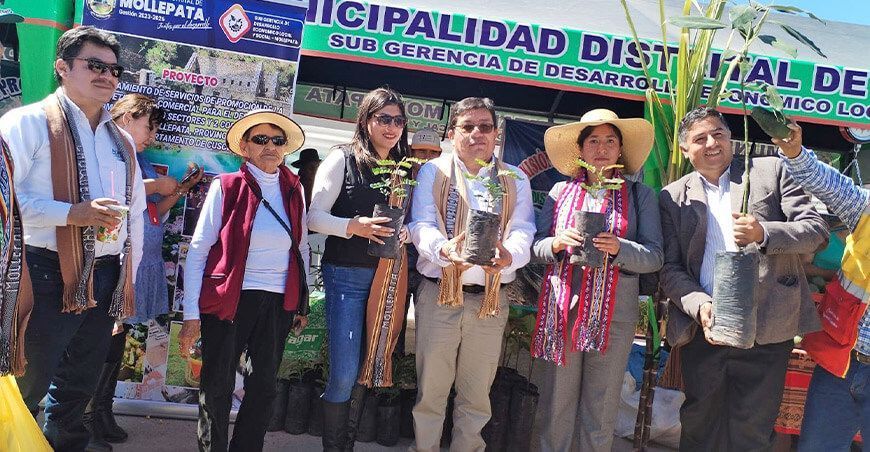 Destraban proyecto de irrigación Marcahuasi - Mollepata Cusco Agro Rural Perú 