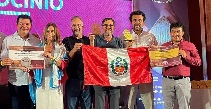 Queso artesanal peruano triunfa en ExpoQueijo Brasil con tres medallas de oro y una de plata