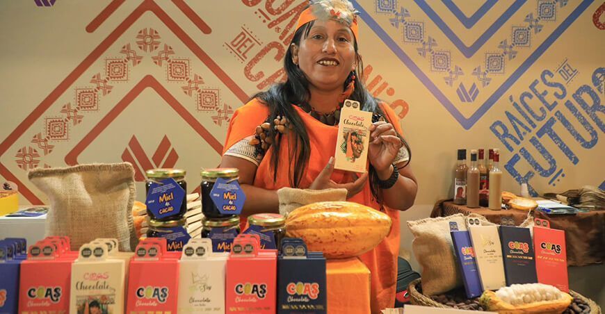 Salón del Cacao y Chocolate: Organizaciones del desarrollo alternativo lograron ventas productores cacaoteros