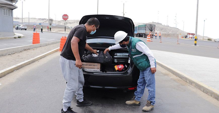 Senasa puestos de control Perú