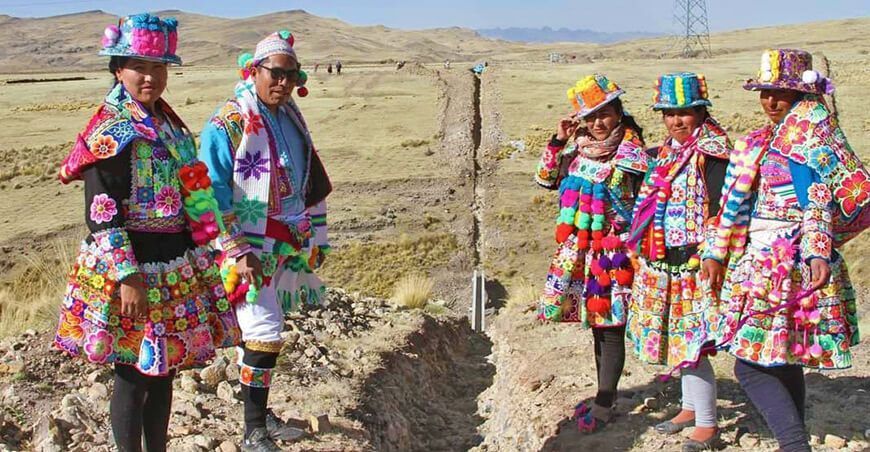 proyecto de sistema de riego Taccacca Cusco Perú