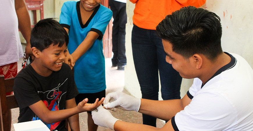Tamshi y Geresa realizaron campaña integral de salud infantil en Loreto