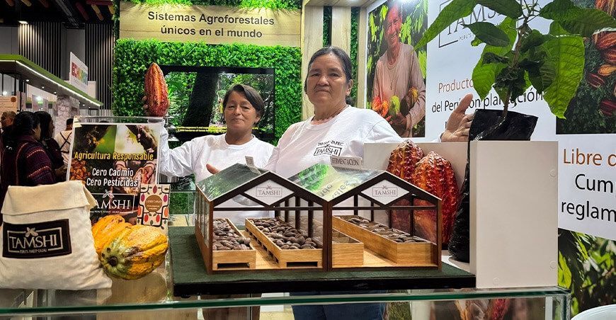 empresa cacaotera Tamshi representó a Loreto en el XV Salón del Cacao y Chocolate