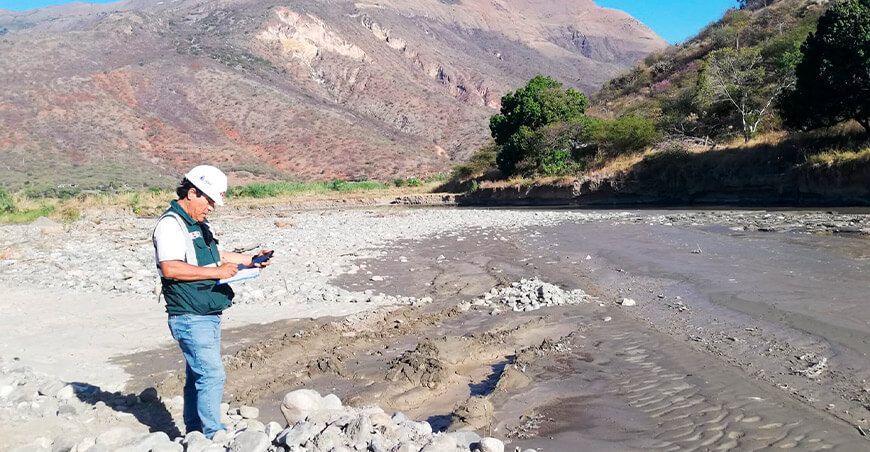ANA adopta medidas ante afectación de ríos Huancabamba y Chamaya en Cajamarca Perú