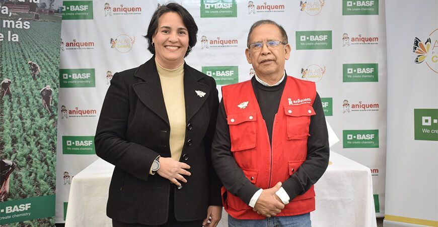 Inauguran el primer Jardín Polinizador "Alas para el Campo" en Perú para proteger la biodiversidad BASF Peruana y Aniquem