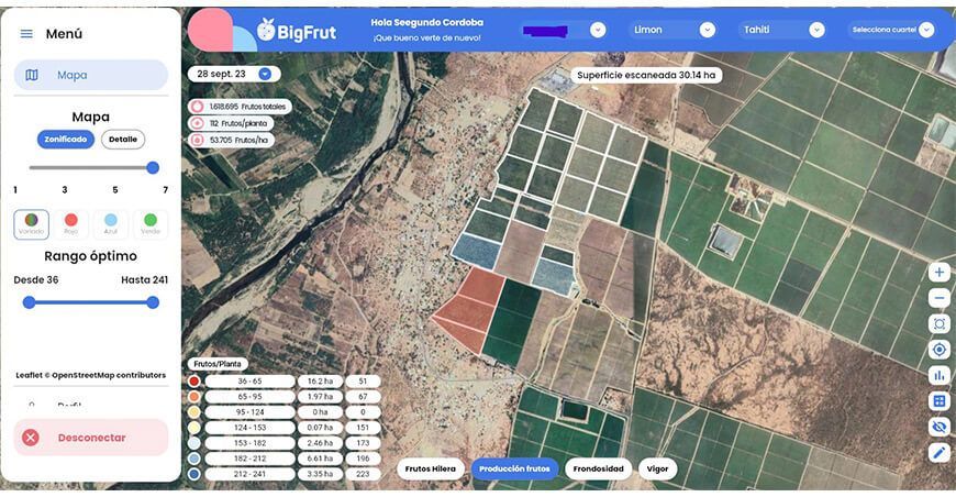 Bigfrut de Hortus SA: Inteligencia artificial aplicada a la agricultura