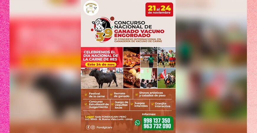 Concurso Nacional de Ganado Vacuno Engordado