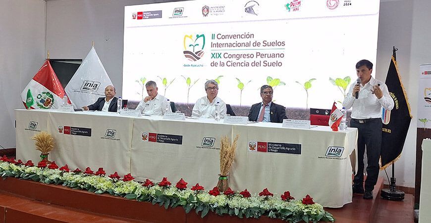 Ayacucho será sede de la II Convención Internacional de Suelos Agrarios