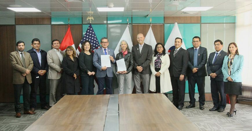 ANA y Cuerpo de Paz firman acuerdo para fortalecer la gestión hídrica y adaptación al cambio climático