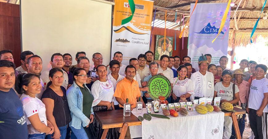 Cooperativa Agraria Allima Cacao recibe marca Aliado por la Conservación Sernanp Perú