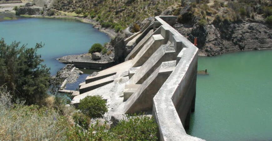 destrabe del proyecto de la represa Chonta Cajamarca Perú