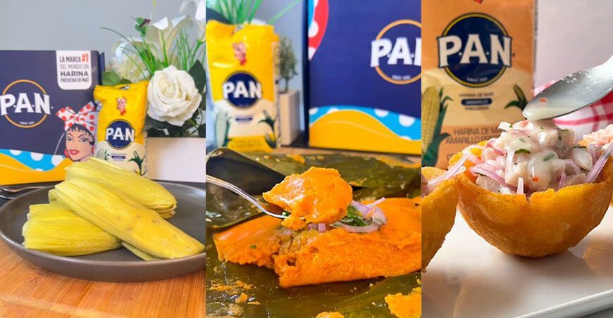 harina PAN Descubre tres deliciosas recetas para sorprender a todos en la mesa