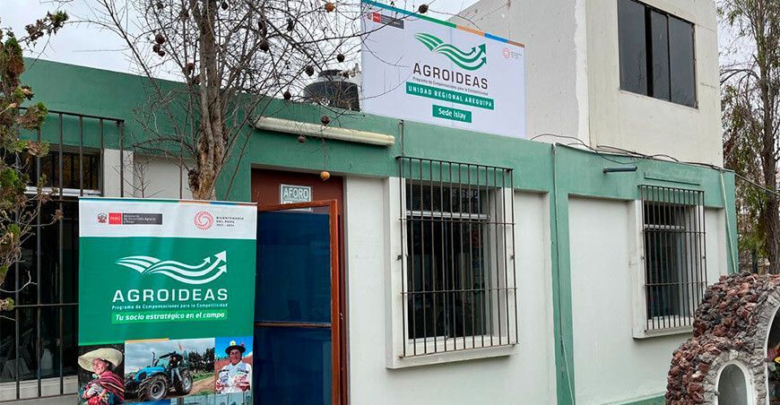 Nueva oficina de Agroideas impulsará la ejecución de planes de negocio de productores de la región Arequipa Perú
