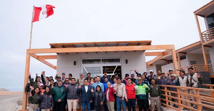 Nuevo puesto de control en Punta Coles impulsará conservación y desarrollo sostenible en Ilo Moquegua Sernanp Perú