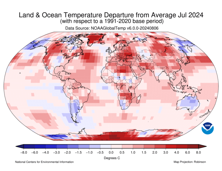 Récords temperaturas julio mes más caluroso OMM 