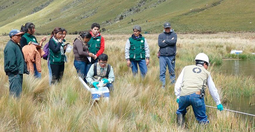 OEFA instala centro de operaciones en Quinistaquillas para fiscalización del río Tambo en Moquegua Perú