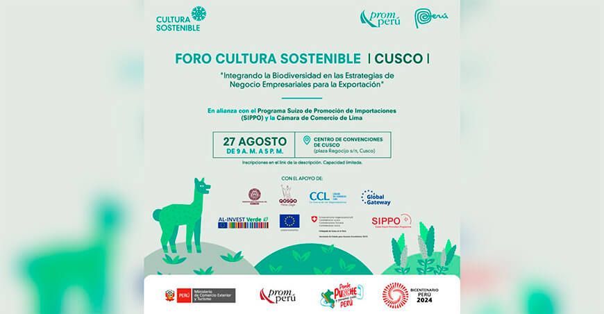 Promperú invita a empresas de Cusco al Foro Cultura Sostenible Cusco 2024