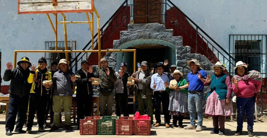 Más de 50 variedades de papas nativas repatriadas a la Reserva Paisajística Nor Yauyos Cochas