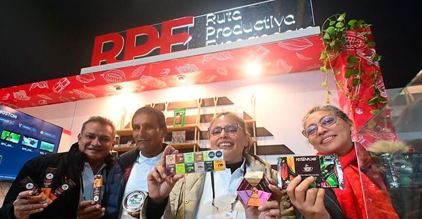 Ruta Productiva Exportadora productores de cacao Perú