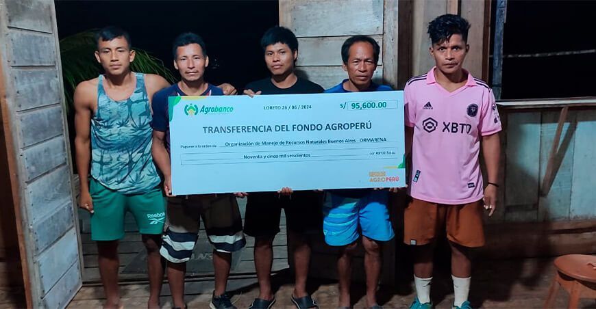 Cadenas productivas de aguaje y ungurahui reciben apoyo financiero y crediticio Agrobanco Perú
