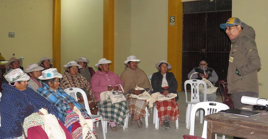 Promueven talleres informativos sobre propuesta de ANP Naciente del Amazonas en Arequipa Perú Sernanp