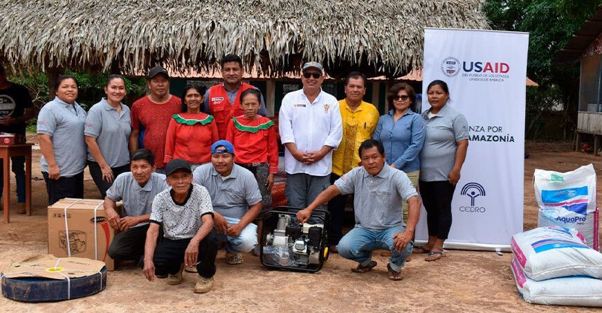 USAID invierte en emprendimientos de comunidades nativas de Ucayali Perú