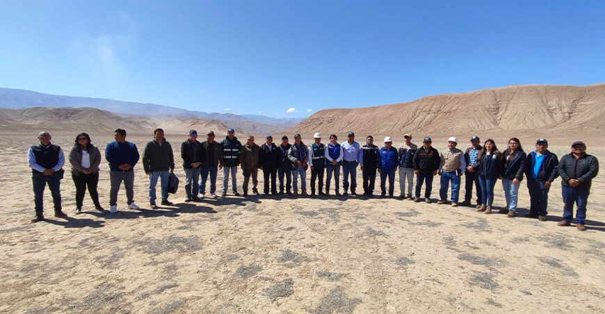 construcción del Embalse Los Cardos en Tacna Perú ANA