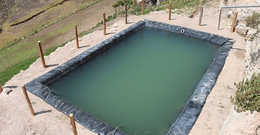 Inauguraron más de 40 reservorios en el centro poblado de Chamis Cajamarca Perú