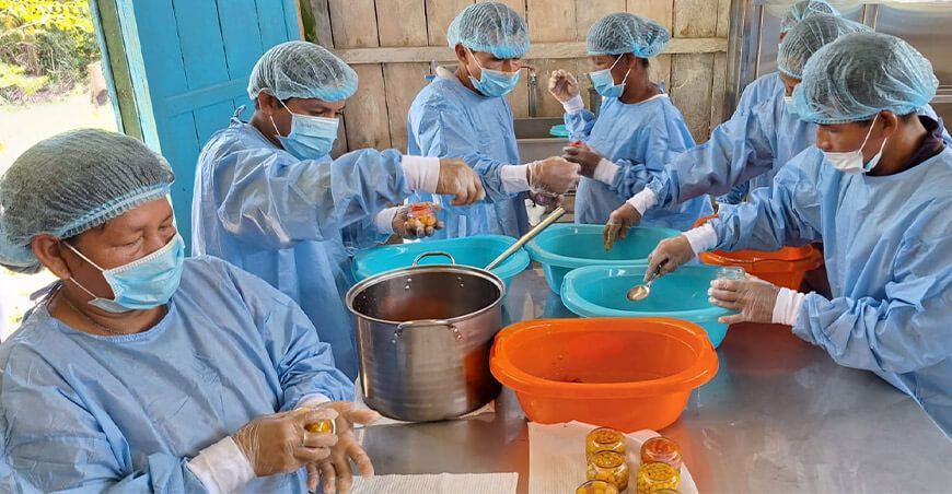 CITEproductivo Maynas del ITP impulsa transformación de productos amazónicos ají charapita en comunidades de Loreto Perú