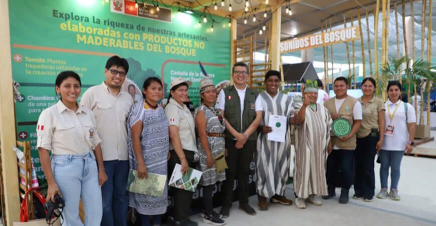 Marca 'Aliado por la Conservación' distingue a emprendimientos de la Reserva Comunal Machiguenga Cusco Sernanp Perú